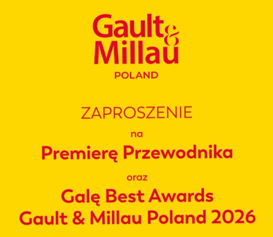 Zaproszenie na Premierę Przewodnika Gault&Millau Poland 2026